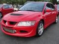 2005 Rally Red Mitsubishi Lancer Evolution VIII  photo #2