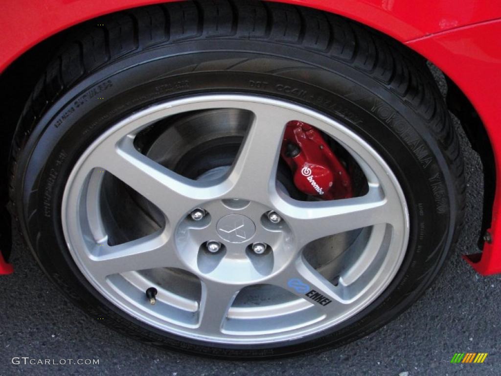 2005 Lancer Evolution VIII - Rally Red / Black photo #9