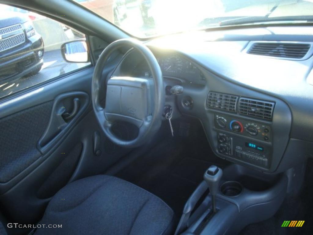 1998 Cavalier Sedan - Bright Aqua Metallic / Graphite photo #8