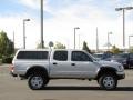 2003 Lunar Mist Silver Metallic Toyota Tacoma V6 Double Cab 4x4  photo #11