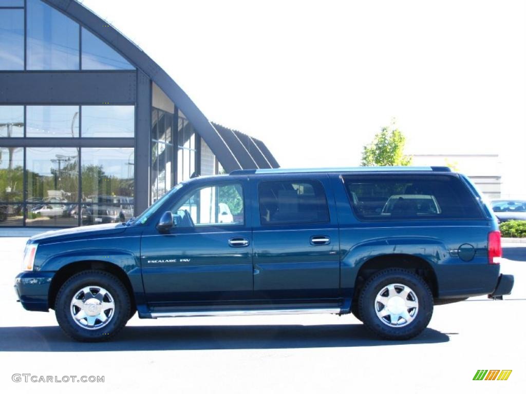 2006 Escalade ESV AWD - Rip Tide Blue / Cashmere photo #1