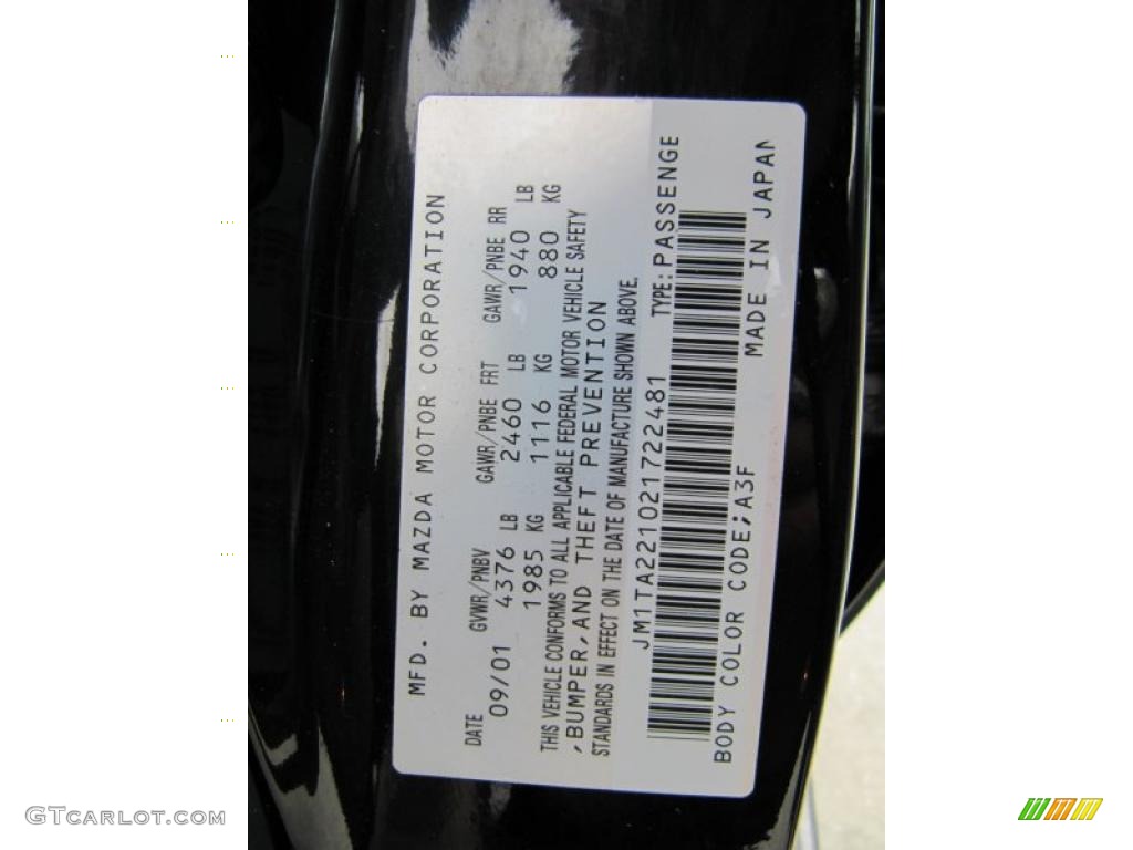 2002 Millenia Premium - Brilliant Black / Beige photo #36