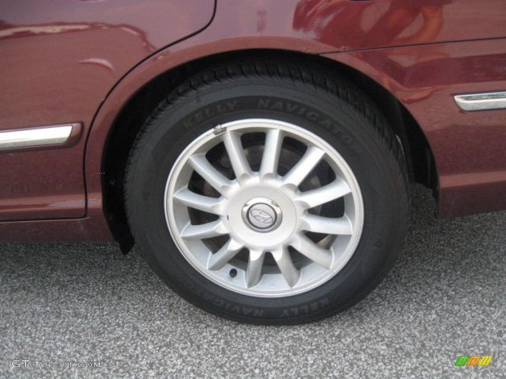 2004 XG350 L Sedan - Bordeaux Red Metallic / Beige photo #8