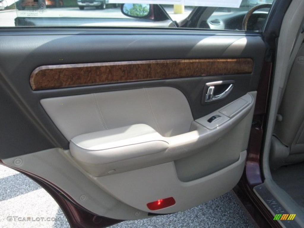 2004 XG350 L Sedan - Bordeaux Red Metallic / Beige photo #13