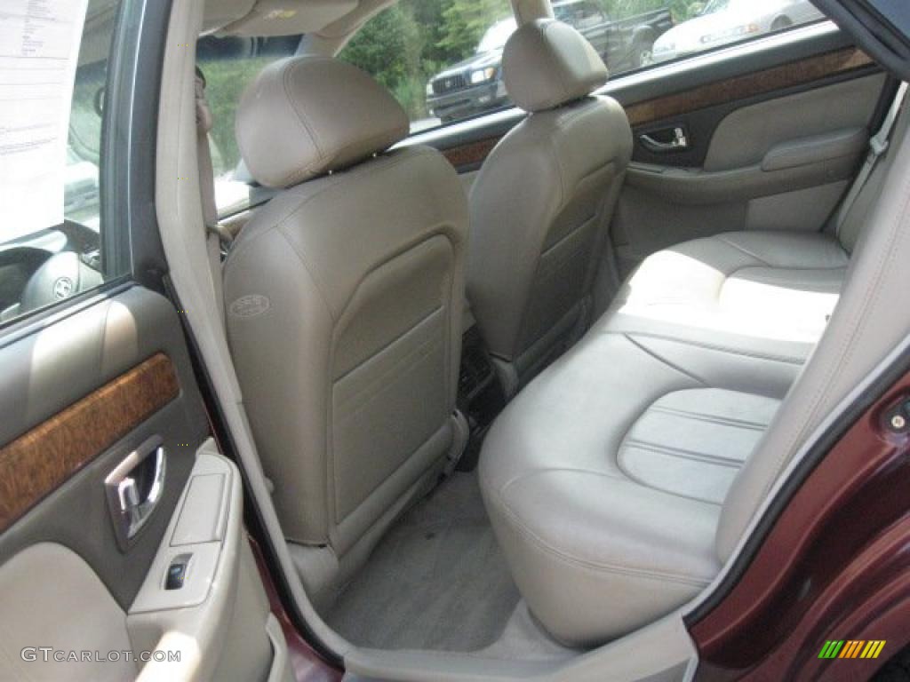 2004 XG350 L Sedan - Bordeaux Red Metallic / Beige photo #14