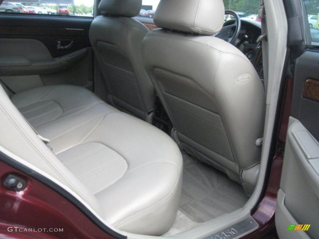 2004 XG350 L Sedan - Bordeaux Red Metallic / Beige photo #16