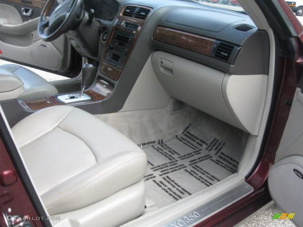 2004 XG350 L Sedan - Bordeaux Red Metallic / Beige photo #18