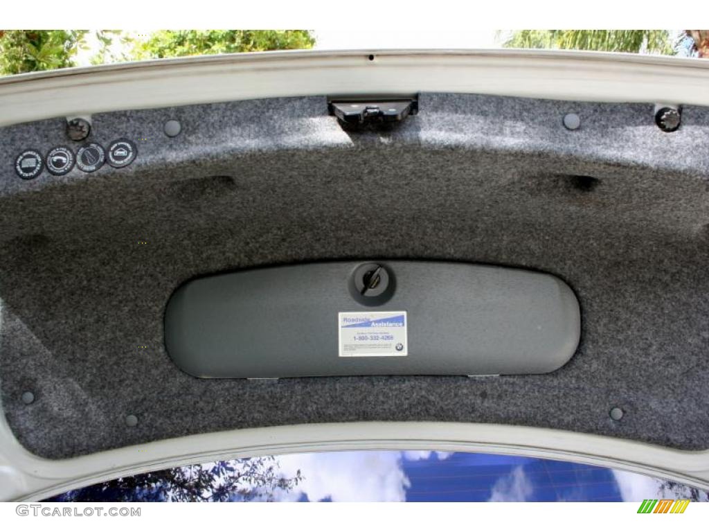 2001 3 Series 330i Coupe - Titanium Silver Metallic / Grey photo #92