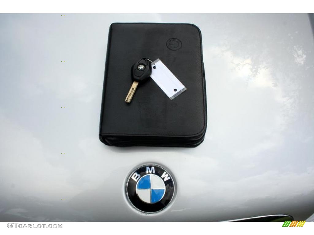 2001 3 Series 330i Coupe - Titanium Silver Metallic / Grey photo #98