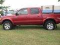 Impulse Red Pearl 2004 Toyota Tacoma PreRunner TRD Double Cab
