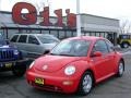 2002 Red Uni Volkswagen New Beetle GLS Coupe  photo #1