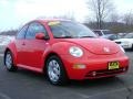2002 Red Uni Volkswagen New Beetle GLS Coupe  photo #9