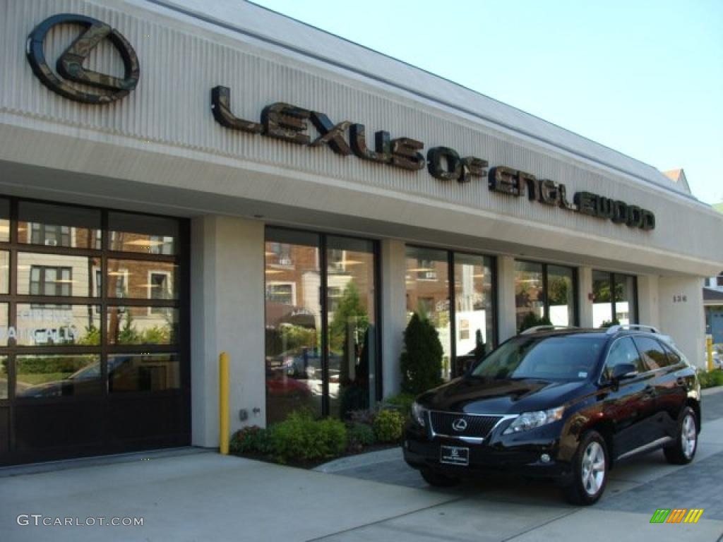 2010 RX 350 AWD - Obsidian Black / Parchment/Brown Walnut photo #1