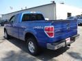 Blue Flame Metallic - F150 XLT SuperCab 4x4 Photo No. 3