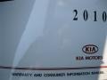 2010 Clear Silver Kia Sedona LX  photo #30