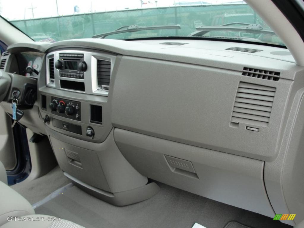 2008 Ram 1500 Lone Star Edition Quad Cab - Patriot Blue Pearl / Medium Slate Gray photo #27