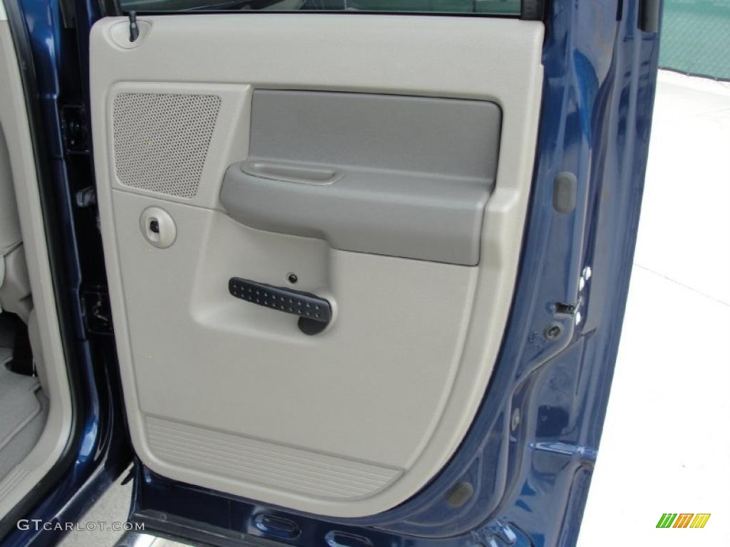 2008 Ram 1500 Lone Star Edition Quad Cab - Patriot Blue Pearl / Medium Slate Gray photo #29