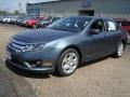 2011 Steel Blue Metallic Ford Fusion SE  photo #1