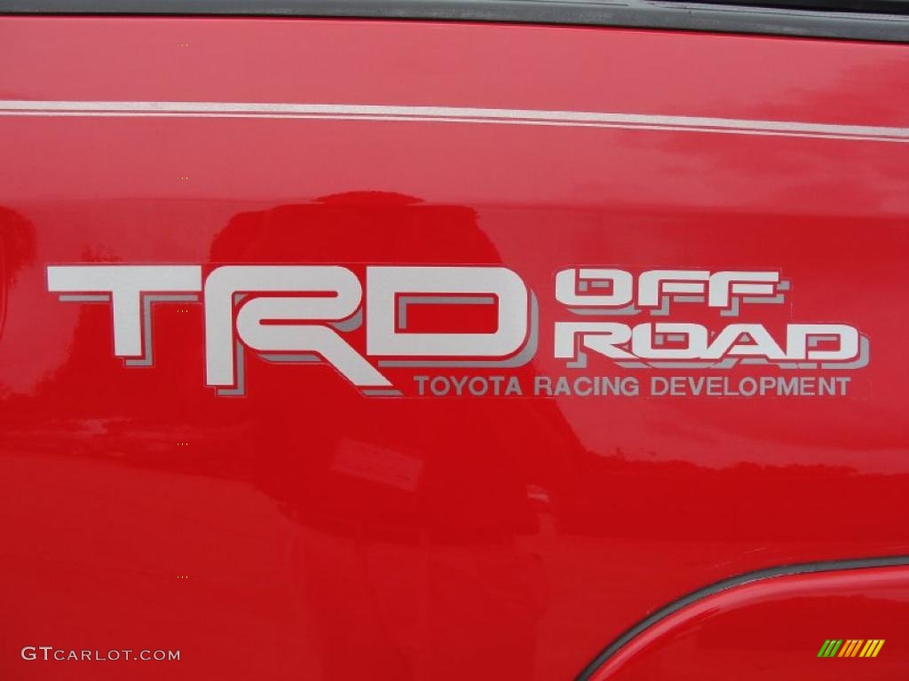2008 Tundra SR5 TRD CrewMax - Radiant Red / Graphite Gray photo #22