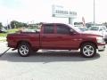 2008 Inferno Red Crystal Pearl Dodge Ram 1500 ST Quad Cab  photo #6