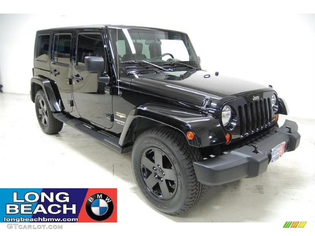 Black Jeep Wrangler Unlimited