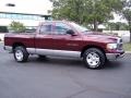 2003 Dark Garnet Red Pearl Dodge Ram 1500 SLT Quad Cab  photo #2