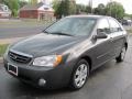 2005 Dark Bronze Kia Spectra EX Sedan  photo #1