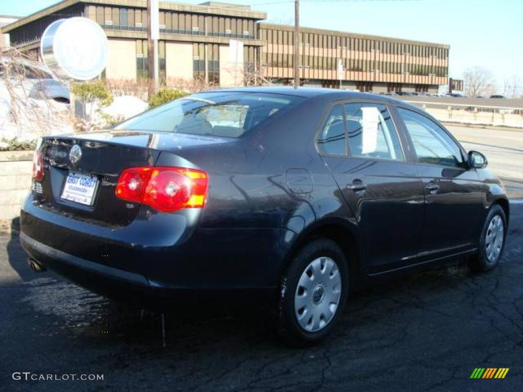 2006 Jetta Value Edition Sedan - Blue Graphite Metallic / Anthracite Black photo #3