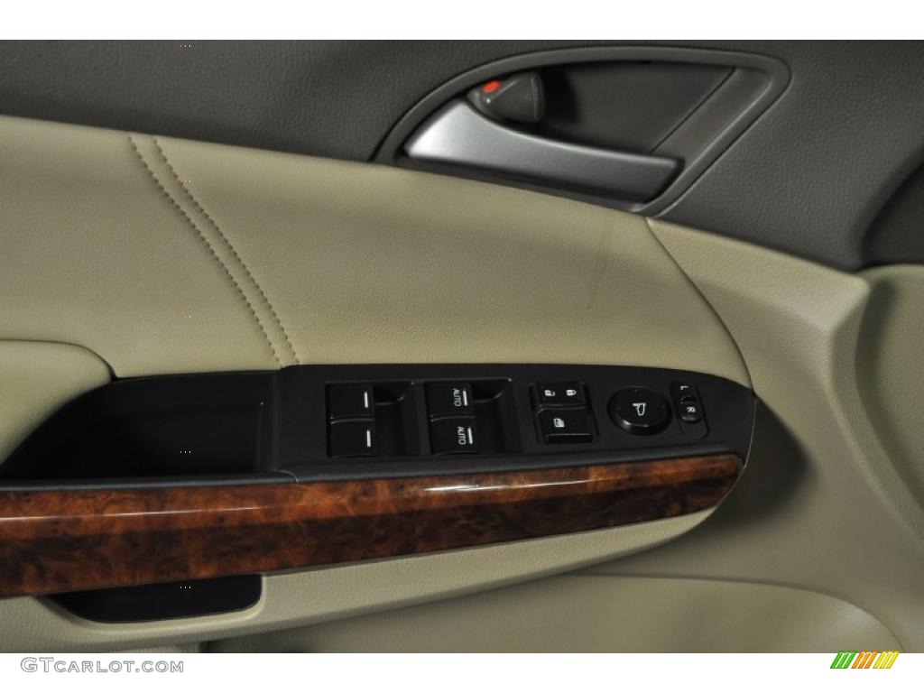 2008 Accord EX-L Sedan - Bold Beige Metallic / Ivory photo #11