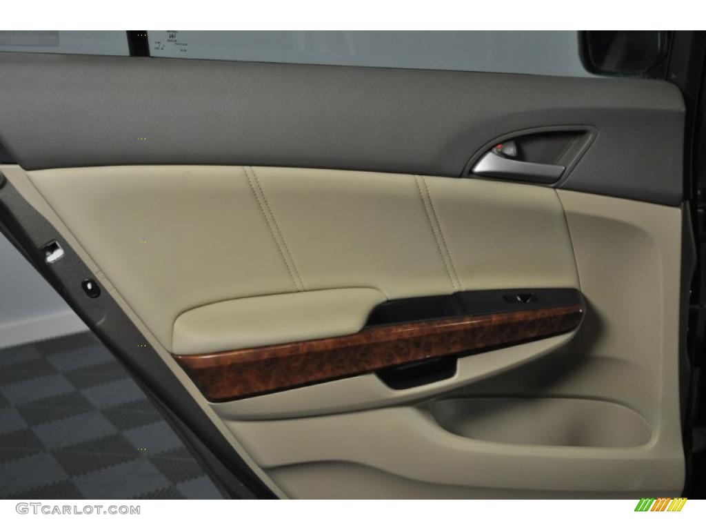 2008 Accord EX-L Sedan - Bold Beige Metallic / Ivory photo #16