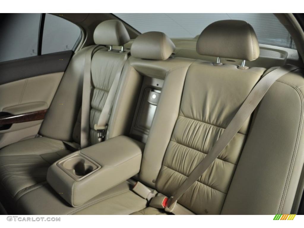 2008 Accord EX-L Sedan - Bold Beige Metallic / Ivory photo #19