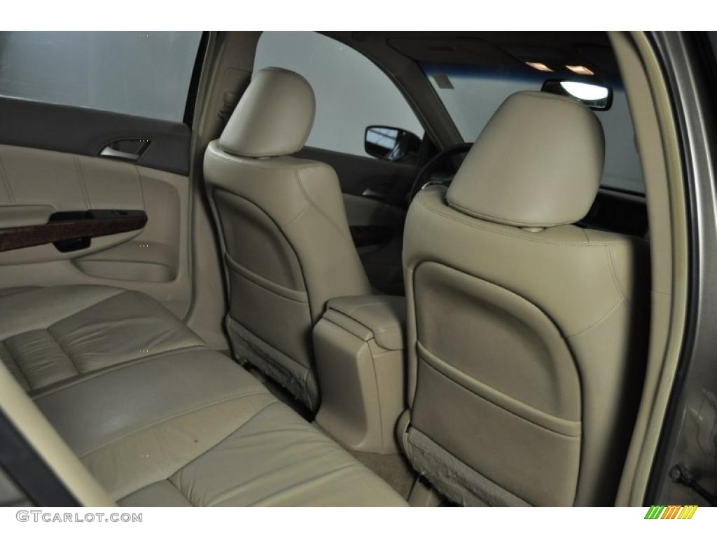 2008 Accord EX-L Sedan - Bold Beige Metallic / Ivory photo #22