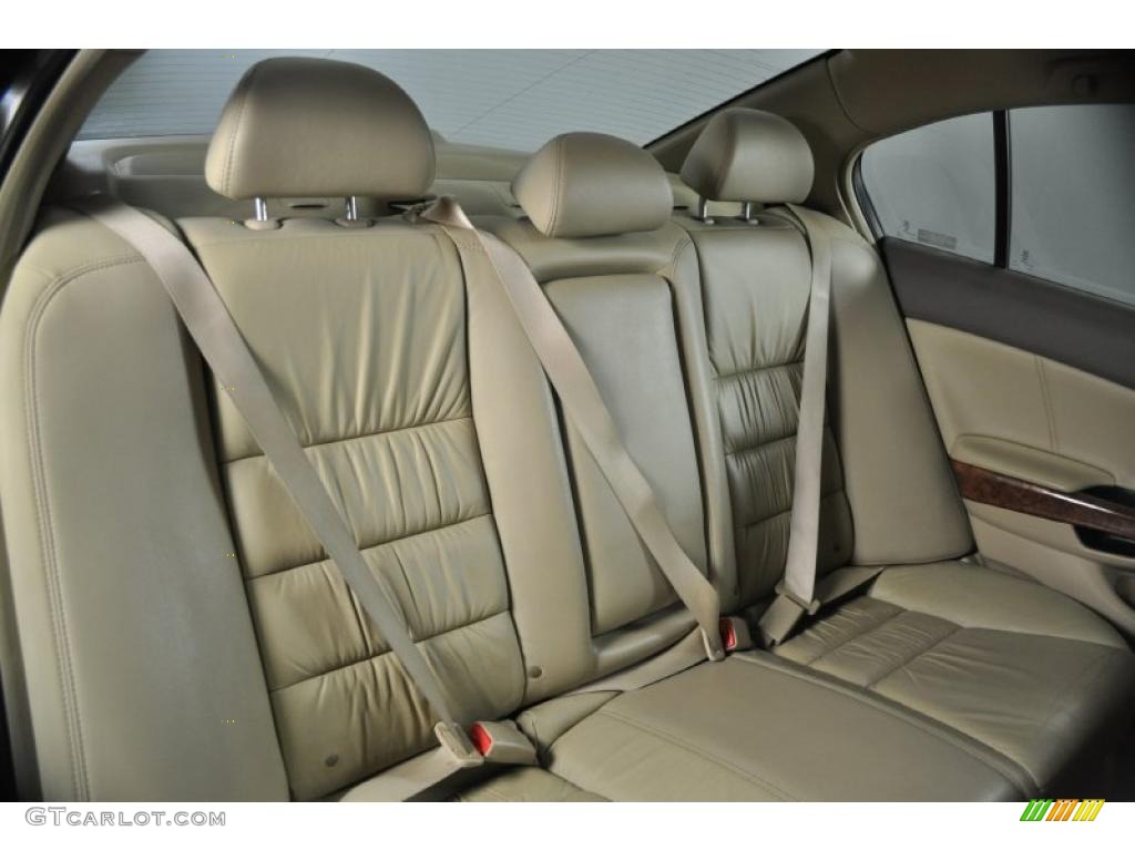 2008 Accord EX-L Sedan - Bold Beige Metallic / Ivory photo #23