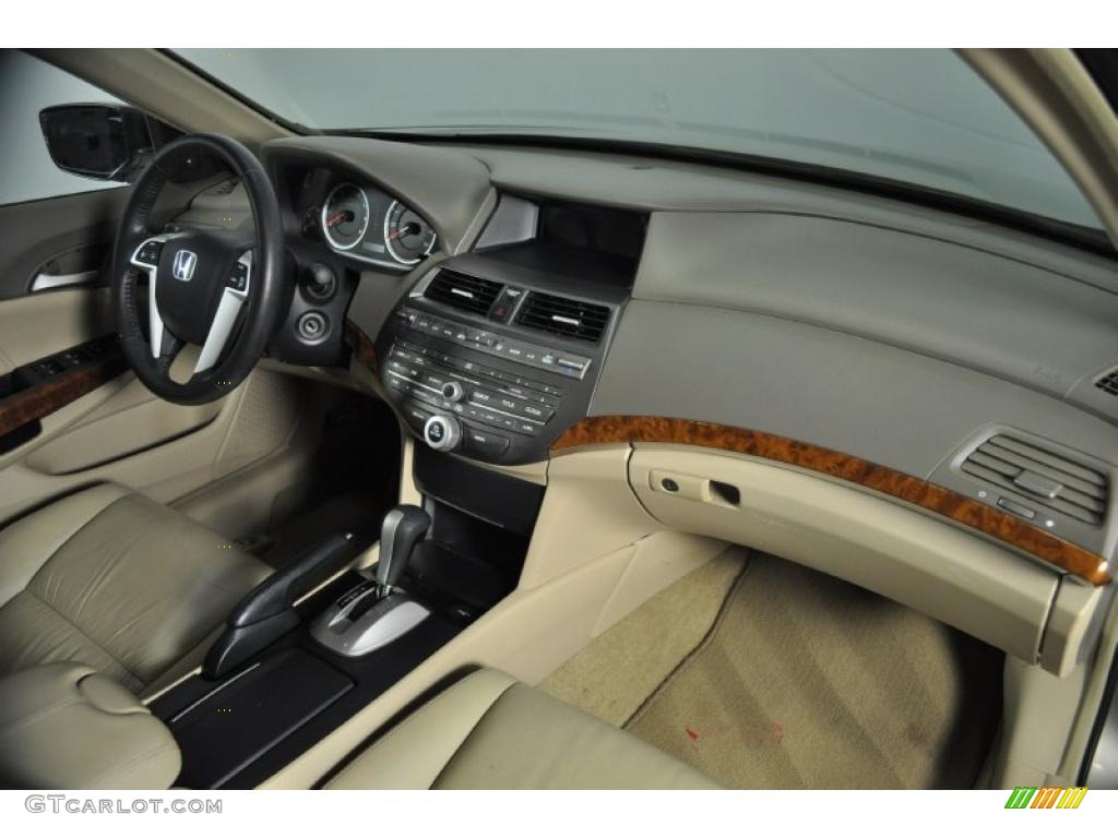 2008 Accord EX-L Sedan - Bold Beige Metallic / Ivory photo #26