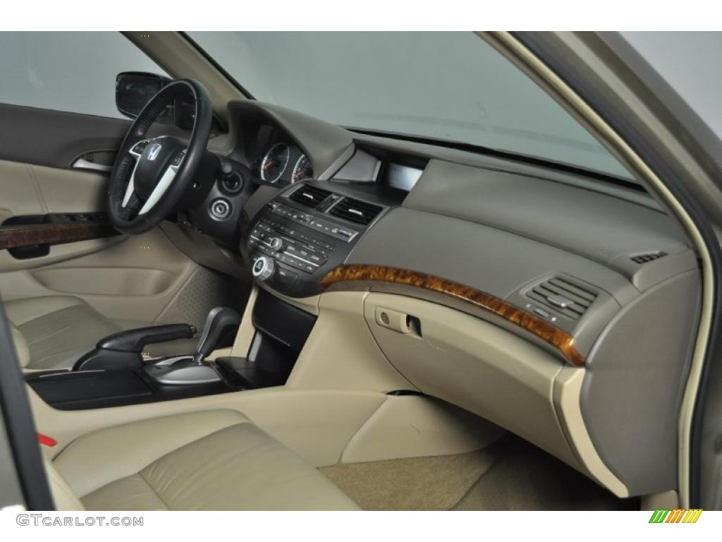 2008 Accord EX-L Sedan - Bold Beige Metallic / Ivory photo #27