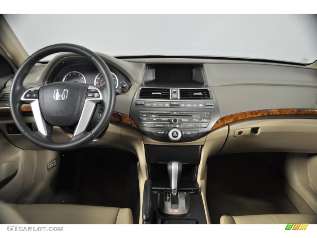 2008 Accord EX-L Sedan - Bold Beige Metallic / Ivory photo #30