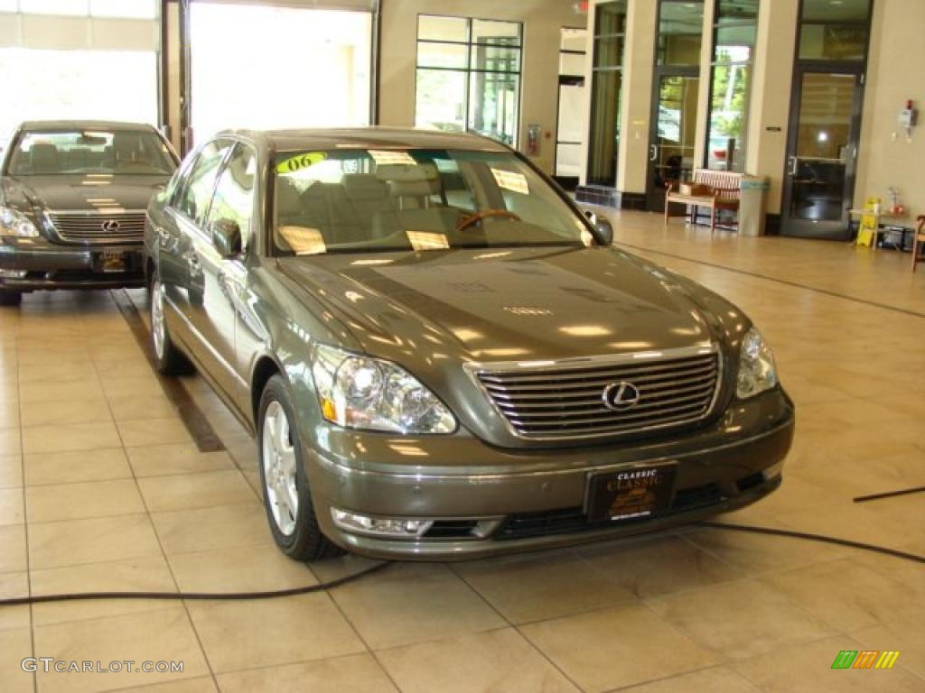 2006 LS 430 - Cypress Green Pearl / Cashmere photo #2