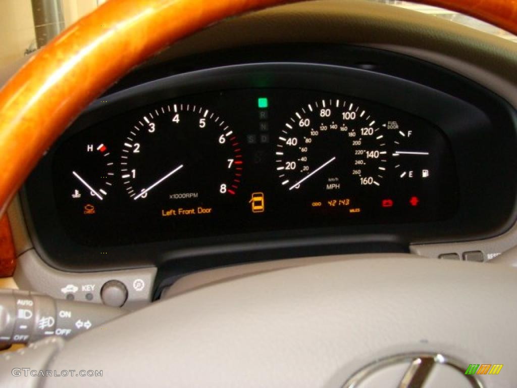 2006 LS 430 - Cypress Green Pearl / Cashmere photo #7