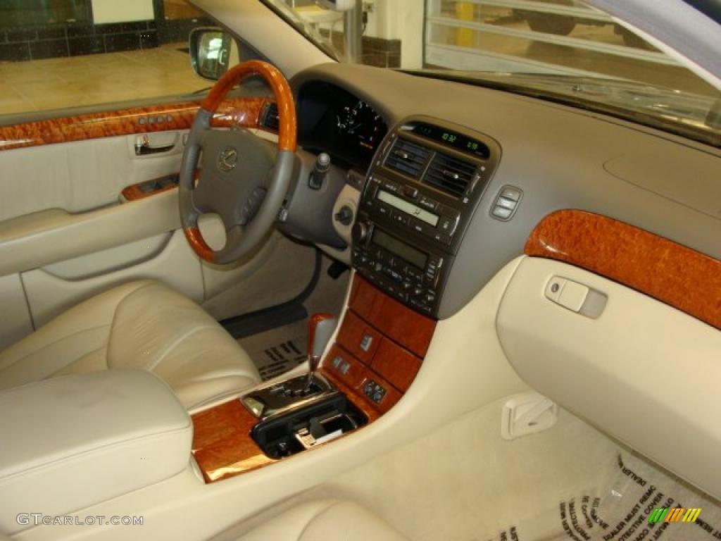 2006 LS 430 - Cypress Green Pearl / Cashmere photo #8