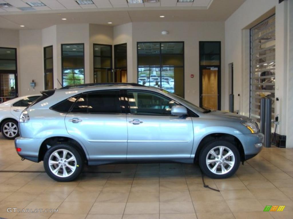 2008 RX 350 AWD - Breakwater Blue Metallic / Light Gray photo #1