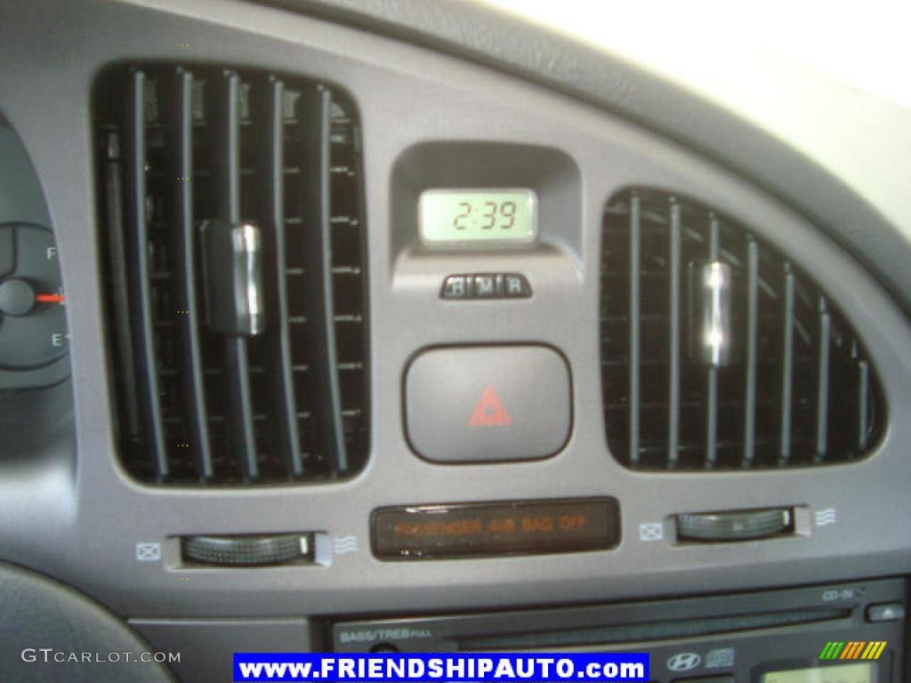 2006 Elantra GLS Sedan - Tidal Wave Blue / Gray photo #22