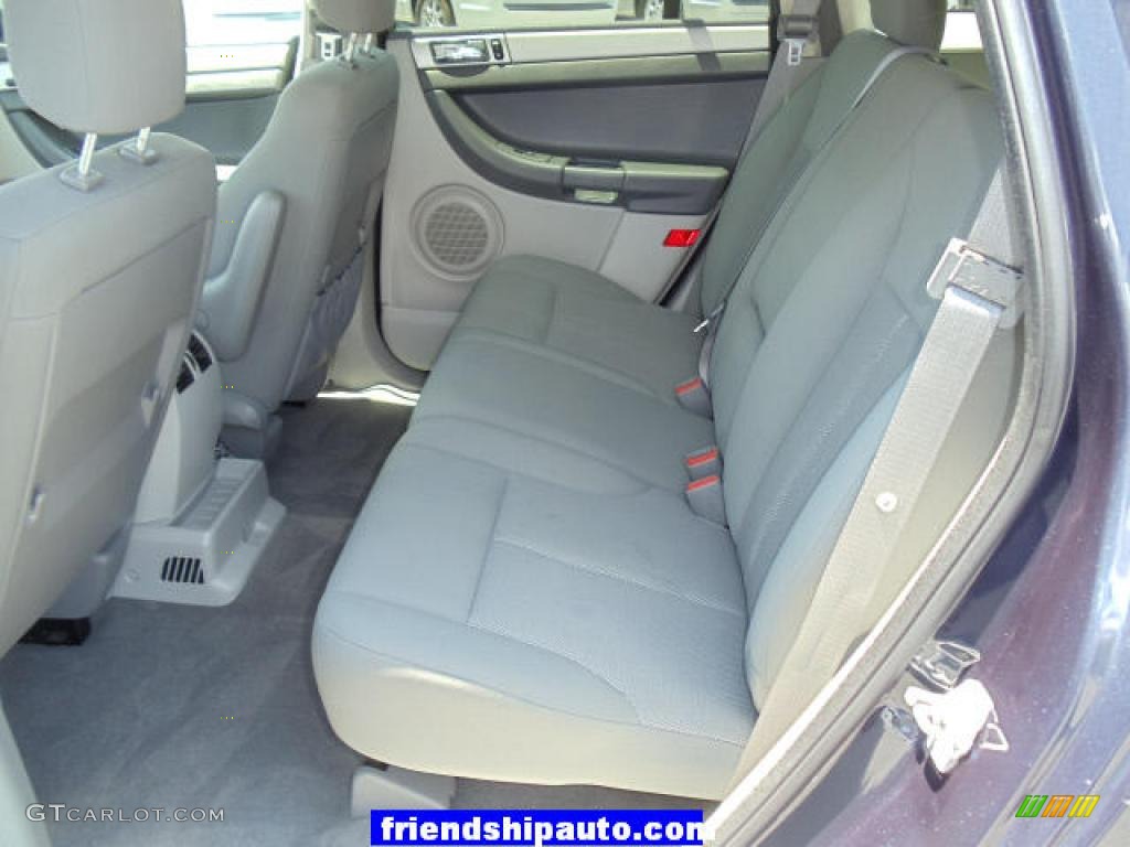 2008 Pacifica LX - Modern Blue Pearlcoat / Pastel Slate Gray photo #6
