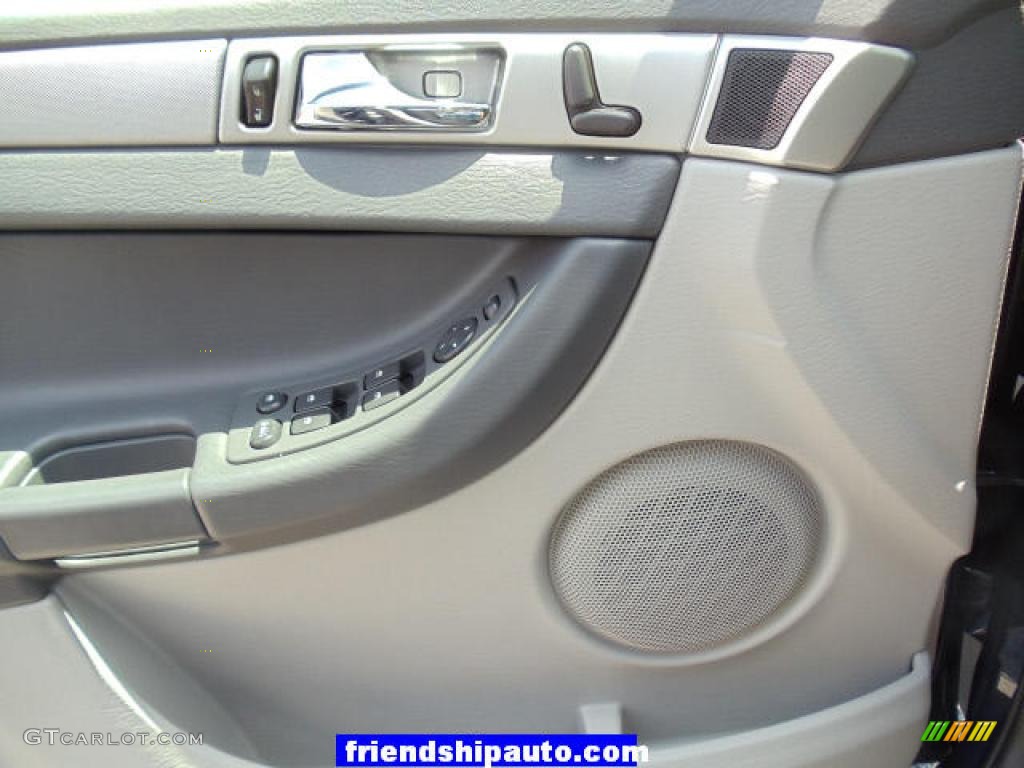 2008 Pacifica LX - Modern Blue Pearlcoat / Pastel Slate Gray photo #24