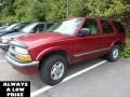 2000 Majestic Red Metallic Chevrolet Blazer LS 4x4  photo #3