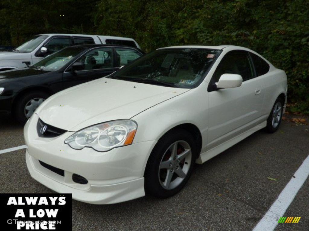 2002 RSX Type S Sports Coupe - Taffeta White / Titanium photo #3