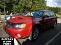 2005 Garnet Red Pearl Subaru Outback 2.5XT Limited Wagon  photo #2