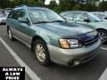 2001 Wintergreen Metallic Subaru Outback Limited Wagon  photo #1