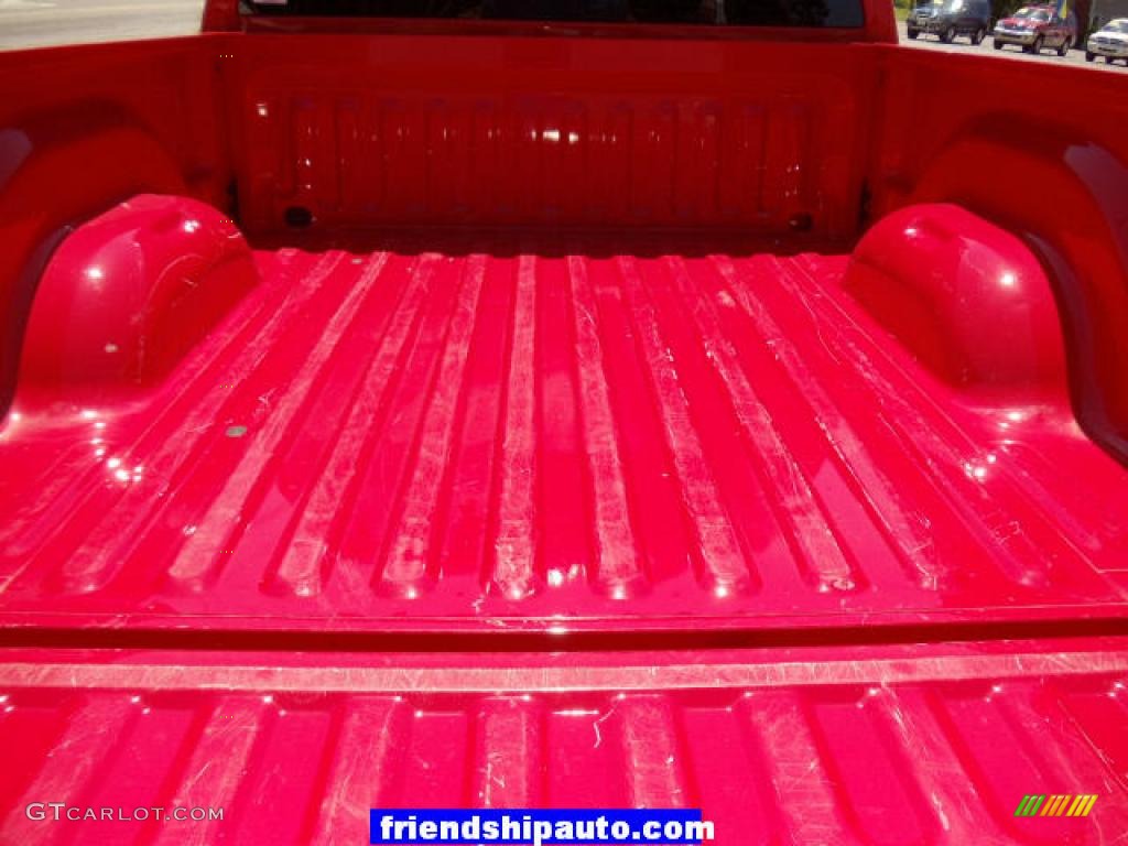 2007 Ram 1500 Big Horn Edition Quad Cab 4x4 - Flame Red / Medium Slate Gray photo #10