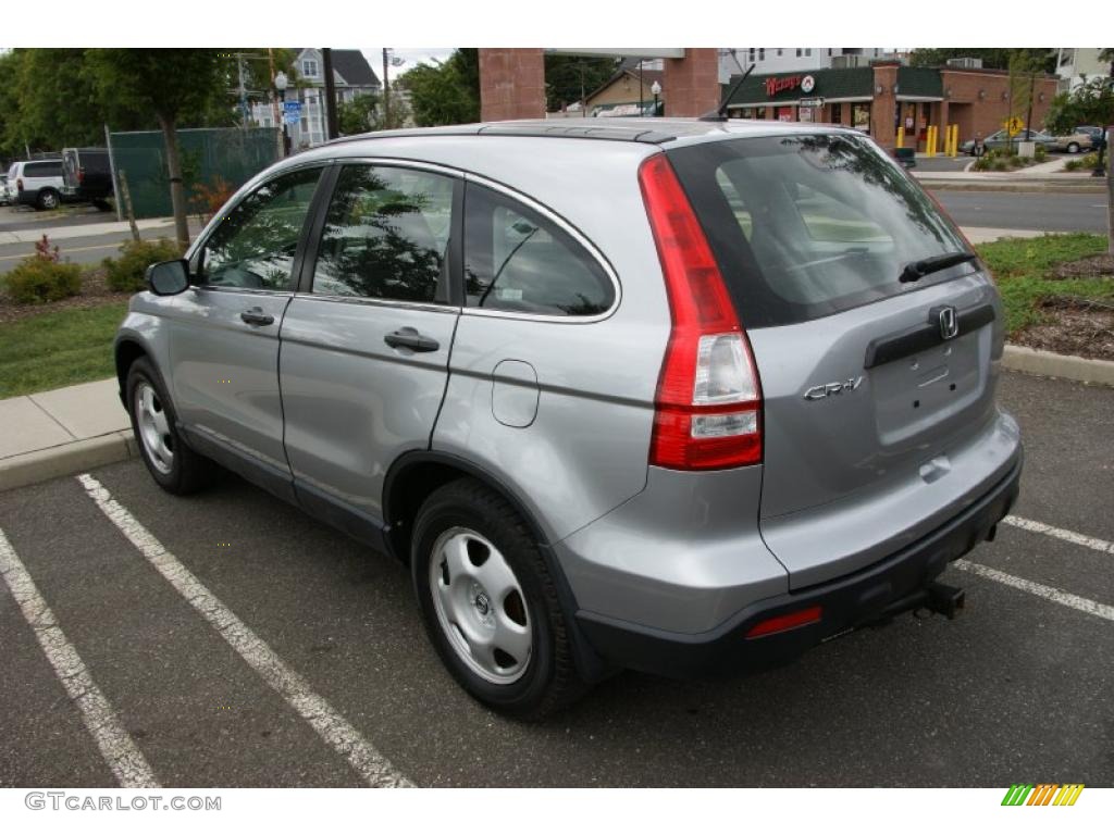 2007 CR-V LX 4WD - Whistler Silver Metallic / Gray photo #7