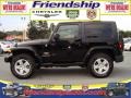 2007 Black Jeep Wrangler Sahara 4x4  photo #1